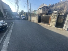 【東京都/三鷹市新川】三鷹市新川1丁目 売地 前面道路：画像右