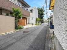 【東京都/世田谷区砧】世田谷区砧3丁目　売地 前面道路