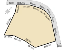 【群馬県/甘楽郡下仁田町大字西野牧】群馬県甘楽郡下仁田町　売地 区画図