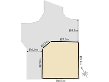 【東京都/世田谷区松原】世田谷区松原6丁目　売地 区画図