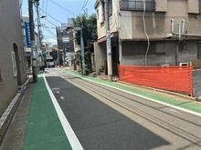 【東京都/世田谷区宮坂】世田谷区宮坂2丁目　土地 前面道路