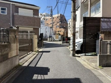 【東京都/品川区大崎】品川区大崎2丁目　売地 前面道路