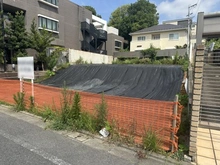 【東京都/目黒区下目黒】目黒区下目黒5丁目　売地 現地