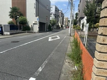 【東京都/目黒区下目黒】目黒区下目黒5丁目　売地 前面道路