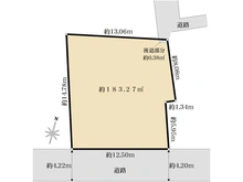 【東京都/新宿区西新宿】新宿区西新宿4丁目　土地 区画図