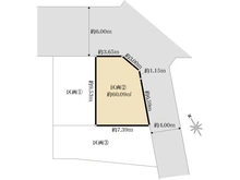 【埼玉県/川口市芝塚原】川口市芝塚原一丁目 売地 3区画-2 区画図