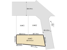 【埼玉県/川口市芝塚原】川口市芝塚原一丁目 売地 3区画-3 区画図