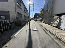 【東京都/世田谷区経堂】世田谷区経堂3丁目売地　2区画 前面道路