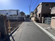 【東京都/世田谷区成城】世田谷区成城9丁目　土地 前面道路：北から南に向かって撮影