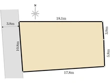 【東京都/世田谷区成城】世田谷区成城9丁目　土地 区画図
