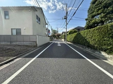 【東京都/世田谷区成城】成城1丁目　土地 前面道路：公道側