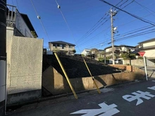 【神奈川県/川崎市麻生区上麻生】川崎市上麻生2丁目　土地 現地
