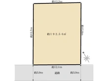 【東京都/世田谷区成城】世田谷区成城7丁目　土地 区画図
