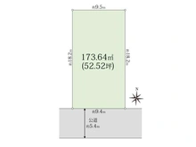 【東京都/目黒区中目黒】中目黒3丁目 土地 区画図