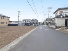 【埼玉県/三郷市高州】三郷市高洲3丁目　土地　1号地 前面道路