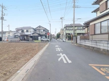 【埼玉県/三郷市高州】三郷市高洲3丁目　土地　2号地 前面道路