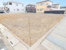 【埼玉県/三郷市高州】三郷市高洲3丁目　土地　3号地 現地：全3区画／対象地手前側