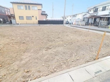 【埼玉県/三郷市高州】三郷市高洲3丁目　土地　3号地 現地：全3区画／対象地手前側