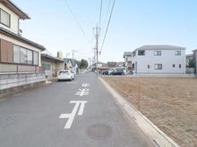 【埼玉県/三郷市高州】三郷市高洲3丁目　土地　3号地 前面道路