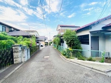 【神奈川県/川崎市麻生区片平】川崎市麻生区片平4丁目　売地 前面道路