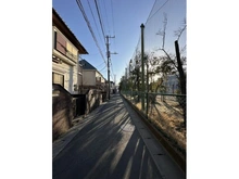 【千葉県/市川市大洲】市川市大洲4丁目　売地(2) 前面道路