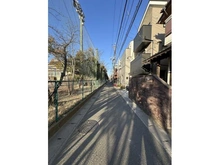 【千葉県/市川市大洲】市川市大洲4丁目　売地(2) 前面道路