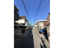 【東京都/中野区大和町】中野区大和町1丁目　古家付き土地 前面道路