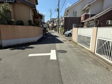 【東京都/三鷹市中原】三鷹市中原四丁目土地 前面道路