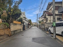 【東京都/三鷹市牟礼】三鷹市牟礼4丁目売地 前面道路