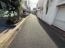 【東京都/武蔵野市中町】武蔵野市中町三丁目　建築条件付売地 前面道路