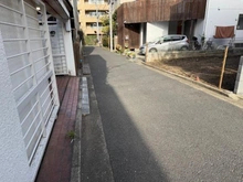 【東京都/武蔵野市中町】武蔵野市中町三丁目　建築条件付売地 前面道路
