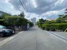 【兵庫県/宝塚市寿楽荘】宝塚市寿楽荘　土地 前面道路