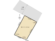 【大阪府/堺市西区浜寺石津町東】堺市西区浜寺石津町東4丁　土地 区画図