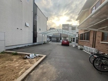 【大阪府/大阪市旭区清水】大阪市旭区清水3丁目 売土地 現地：敷地全体写真（東側から）
