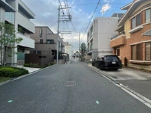 【大阪府/大阪市旭区清水】大阪市旭区清水3丁目 売土地 前面道路