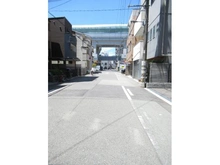【大阪府/大阪市此花区西九条】大阪市此花区西九条一丁目 土地 前面道路