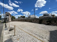 【大阪府/池田市豊島北】池田市豊島北一丁目 土地 現地：現地(南西側より撮影)