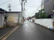 【大阪府/東大阪市御厨東】東大阪市御厨東　土地 前面道路