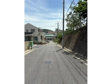【大阪府/柏原市旭ケ丘】大阪府柏原市旭ヶ丘二丁目土地 前面道路