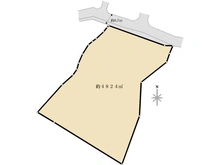 【大阪府/柏原市旭ケ丘】大阪府柏原市旭ヶ丘二丁目土地 区画図