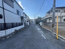 【兵庫県/宝塚市福井町】宝塚市福井町　売土地 前面道路