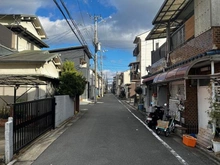 【大阪府/守口市西郷通】守口市西郷通4丁目 C号地 前面道路