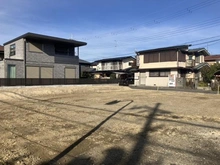 【大阪府/交野市松塚】交野市松塚　売地 現地：対象地は向かって左側