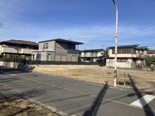 【大阪府/交野市松塚】交野市松塚　売地 現地：対象地は向かって奥
