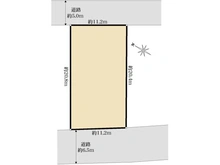 【大阪府/交野市松塚】交野市松塚　売地 区画図
