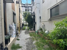 【東京都/大田区鵜の木】大田区鵜の木二丁目　売地 現地：写真右側