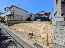 【千葉県/市川市大洲】市川市大洲一丁目　土地 現地：※市道側からの撮影