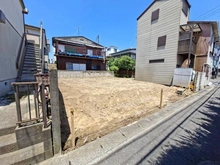 【千葉県/市川市大洲】市川市大洲一丁目　土地 現地：※市道側からの撮影