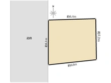 【東京都/江戸川区大杉】江戸川区大杉三丁目　土地 区画図