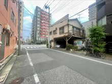【東京都/墨田区業平】墨田区業平三丁目　古家付き土地 前面道路